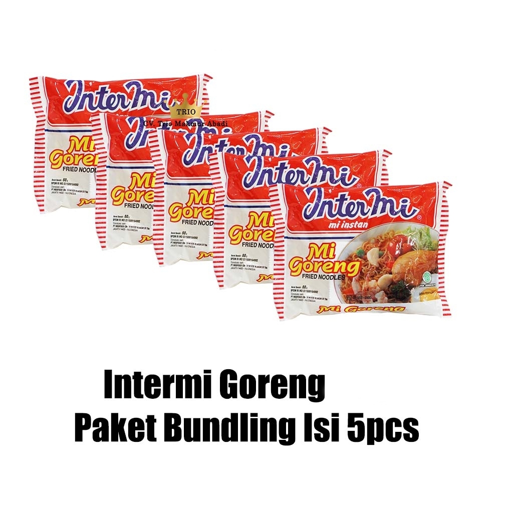 

[Paket Bundling isi 5] INTERMIE GORENG MIE INSTAN PEDAS DAN ORIGINAL