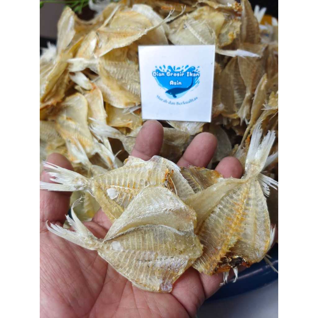 

Grosir Ikan Asin Dian-IKAN ASIN KERUPUK KAPASAN BELAH TAWAR 100-250GR