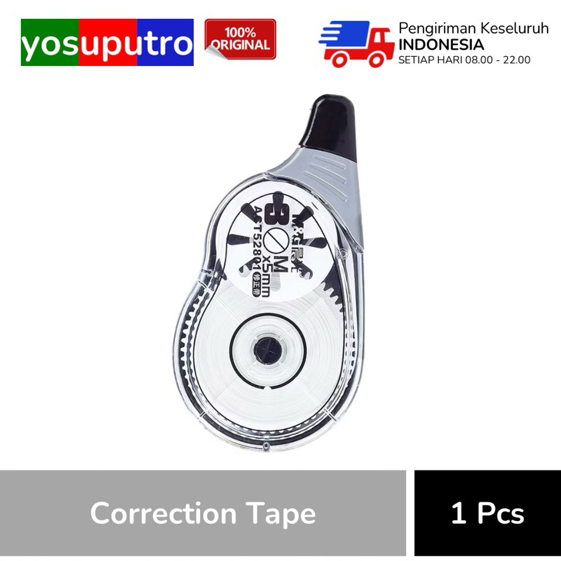 

M&G Stationery Correction Tape / Tip Ex Kertas / Pita Koreksi 30m x 5mm