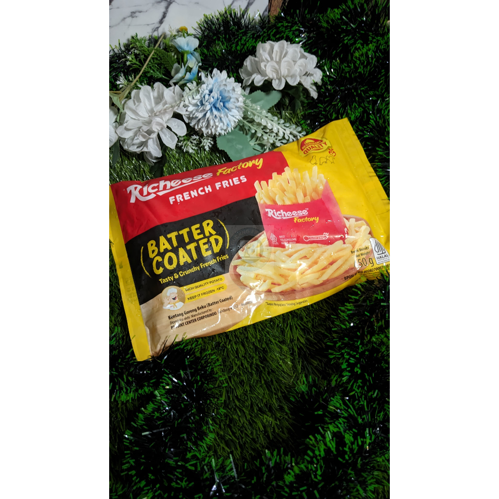 

Richeese French Fries Batter Coated 450Gr