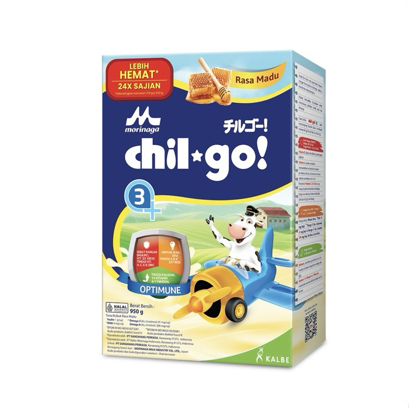 

Chil Go 3+ Vanila & Madu 950gr