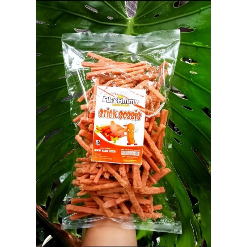

Kripik Stick Sosis 250gr rasa original