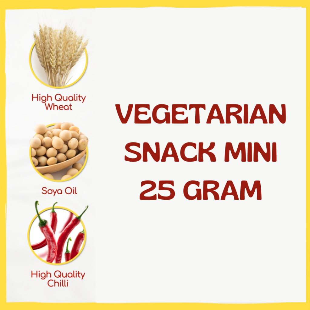 

Snack Cemilan Vegetarian Instan Gluten Spicy Tofu Mini 25 gram