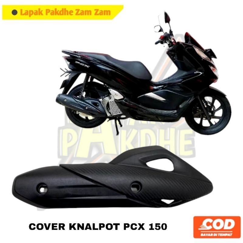 Cover Knalpot PCX 150 Lokal Tutup Knalpot PCX 150 Kameng Knalpot PCX 150