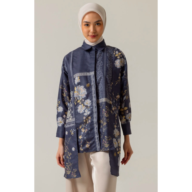 Laira Tunic Atasan Wanita Blouse Kemeja Perempuan Riamiranda Seruna Ria Miranda Raya 2025 RM Lebaran