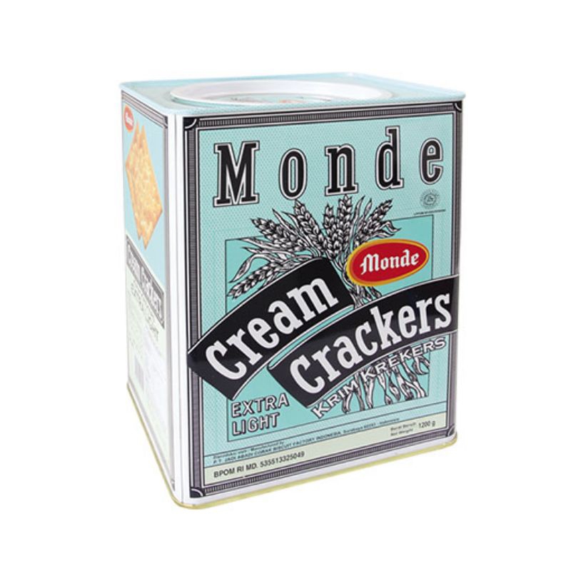 

Monde Cream Crackers Biru 1200gr