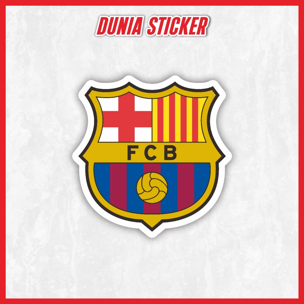 

STICKER KLUB BARCELONA FC VINYL ANTI AIR