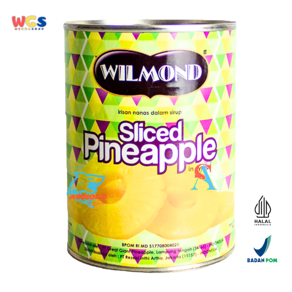 

Wilmond Sliced Pineapple in Syrup 567g – Irisan Nanas dalam Sirup Manis, Segar dan Lezat