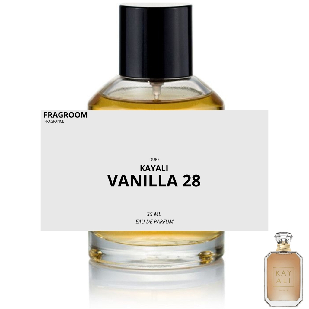 Parfum Kayali Vanilla 28 Dupe by Fragroom - Parfum Unisex