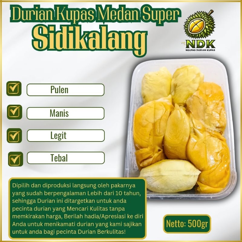 

Ngupas Durian Kupas Medan sidikalang