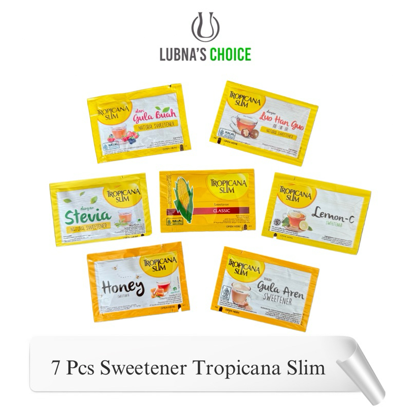 

Paket Sweetener Tropicana Slim 7 Pcs