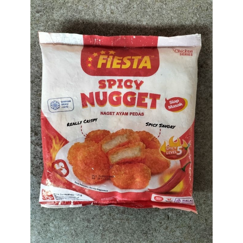 

Fiesta Spicy Nugget 400 gram