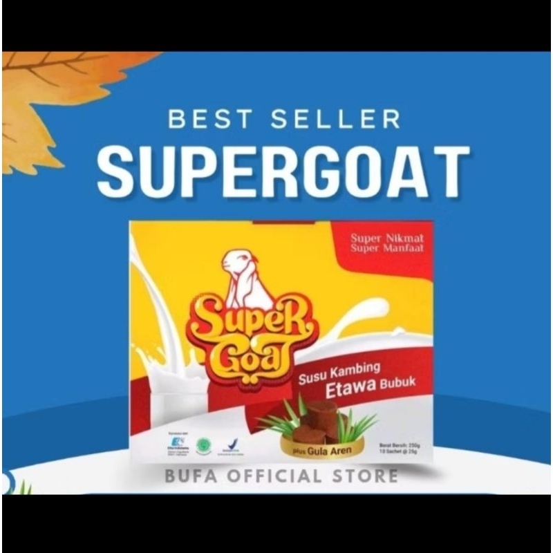 

SUPERGOAT SUSU KAMBING ETAWA PLUS GULA AREN