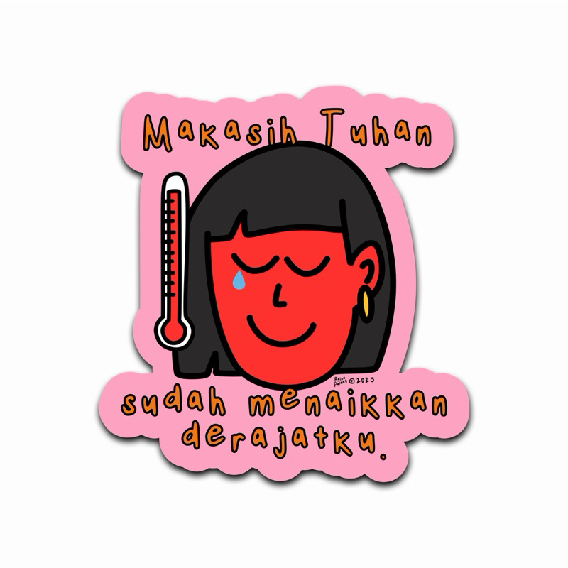 

Stiker Naik Derajat | Raina Pulang