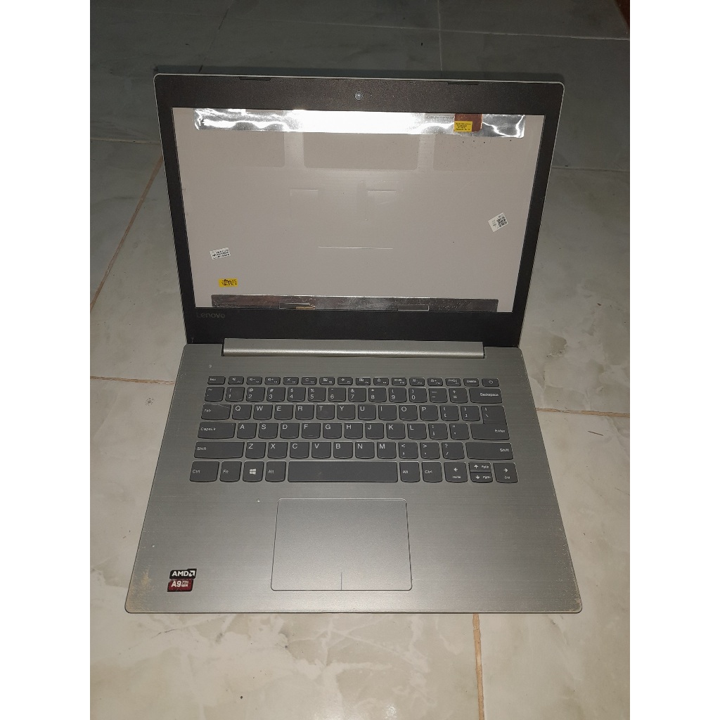 Casing Laptop Lenovo Ideapad 320 Warna Hitam Silver