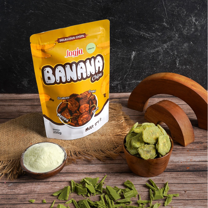

Jogja Banana Chips Green Tea