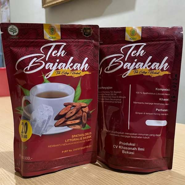 

DISTRIBUTOR RESMI TEH AKAR BAJAKAH HOBAH 1 POUCH ISI 20 SACHET ORIGINAL ASLI KALIMANTAN BISA COD
