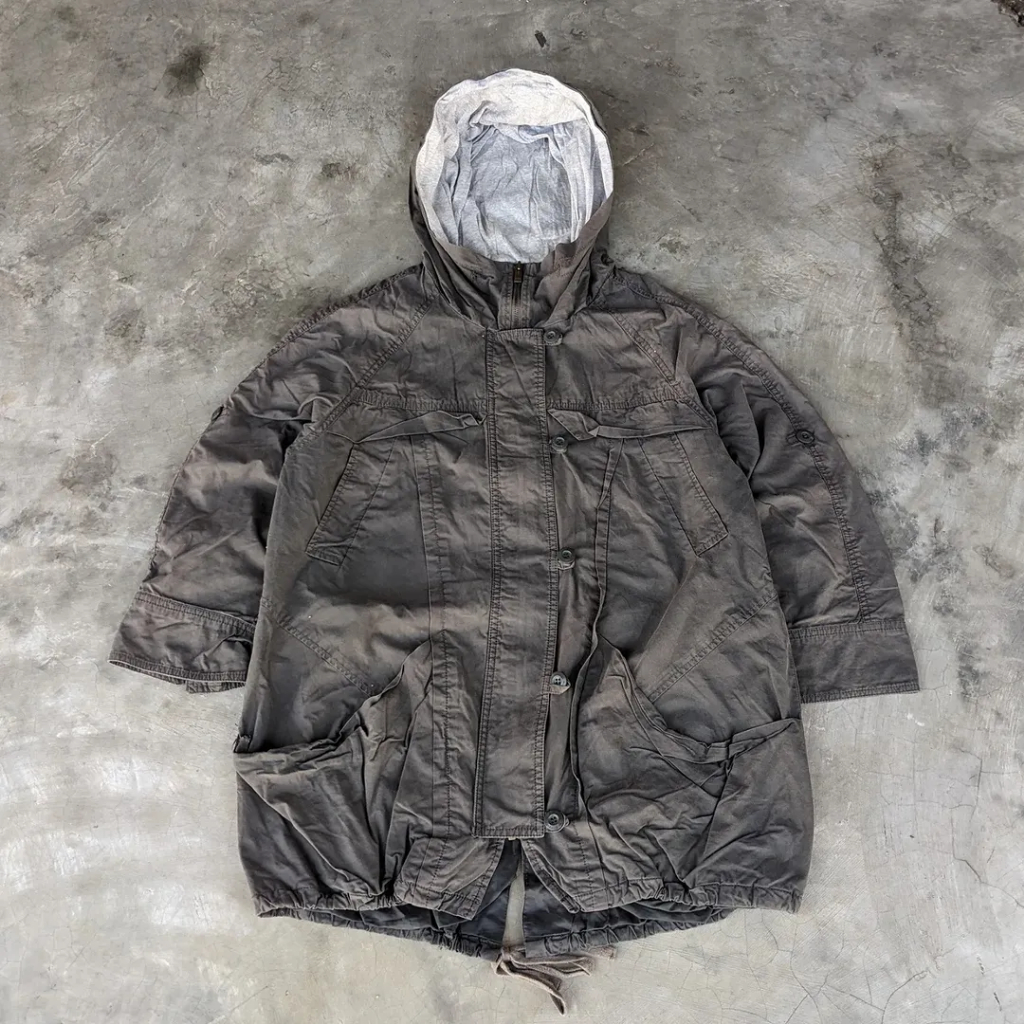 Jaket Parka Wanita Berhoodie CODES COMBINE Size L