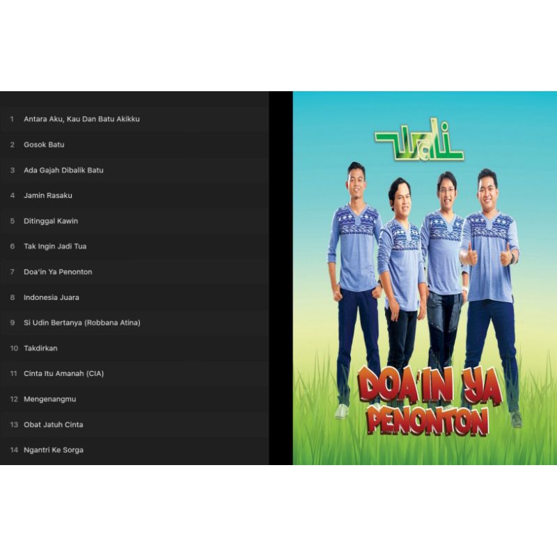 wali cd album doain ya penonton 2015
