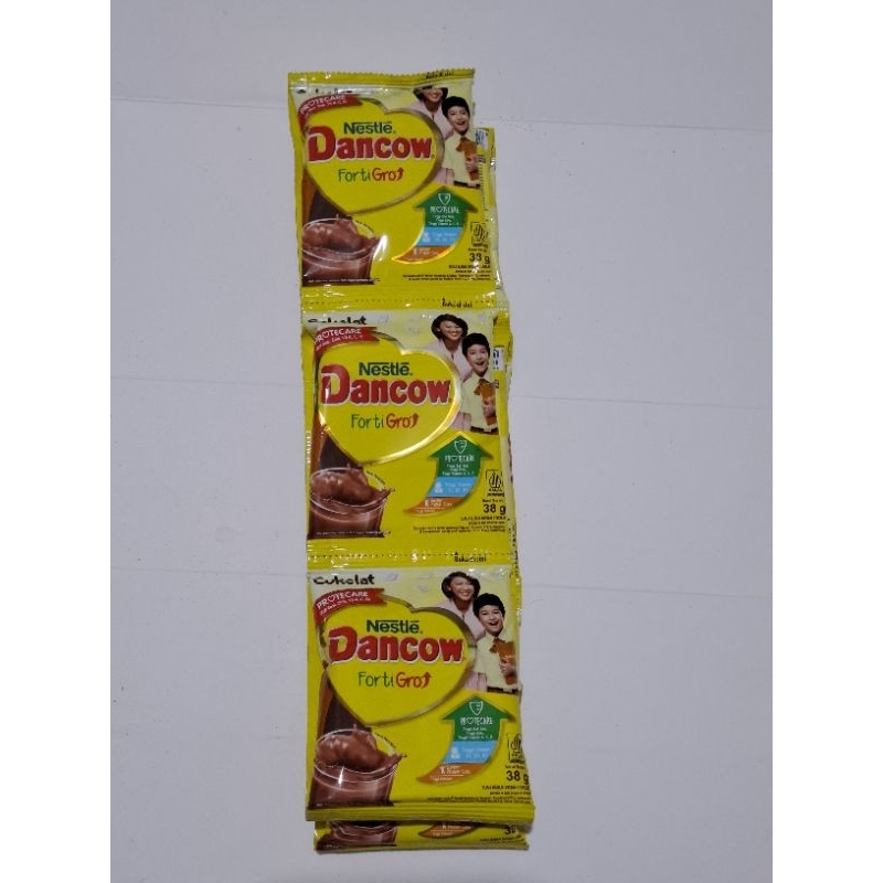 

dancow susu sachet coklat 1 renteng 10 pcs