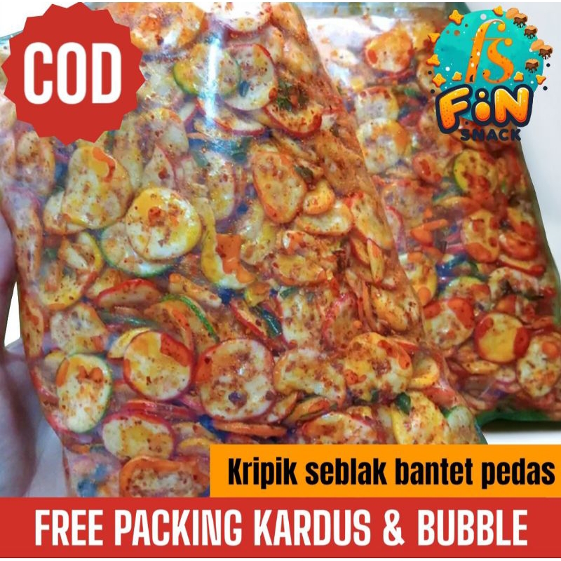 

Makanan Ringan Kerupuk Seblak Bantet Pedas Kencur Snack Kiloan Cemilan Jajanan Murah Meriah