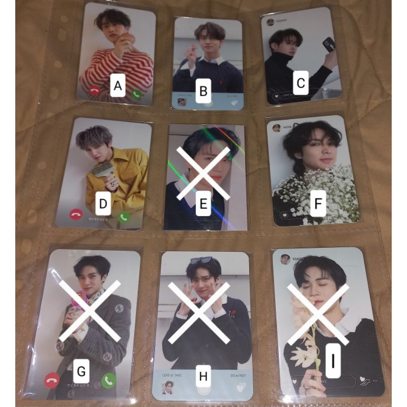 PC Photocard Pentagon Yeoone Yeo One Yanan Yuto Wooseok Hongseok