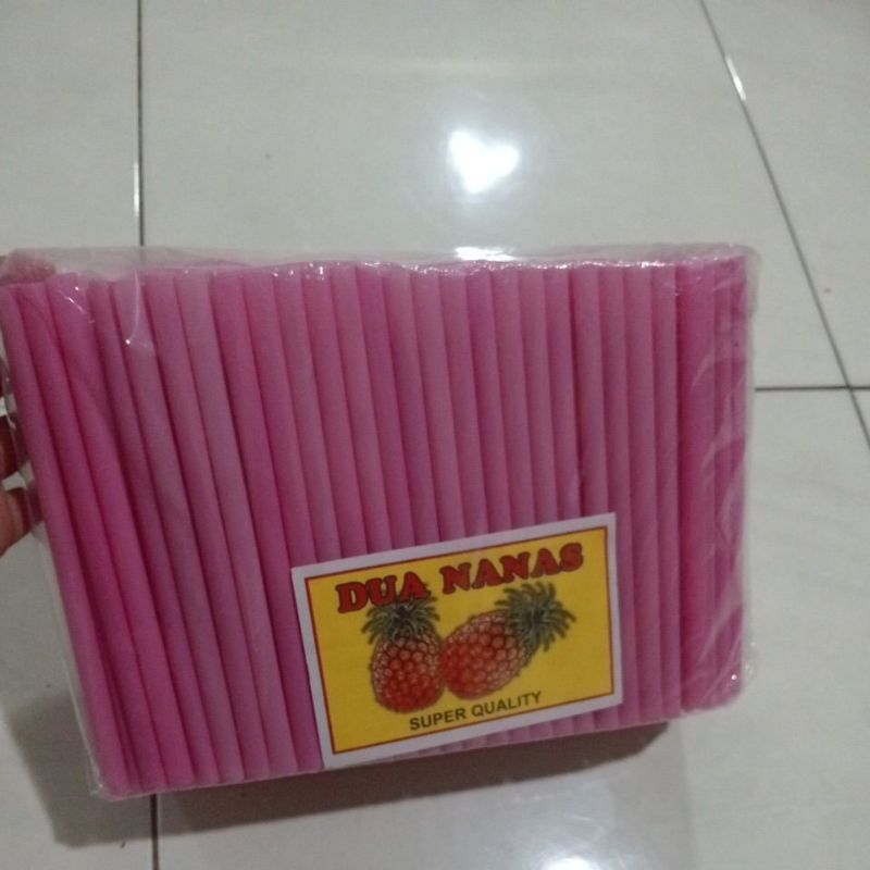 Sedotan jus, Dawet, cincau dan Boba lubang 12mm