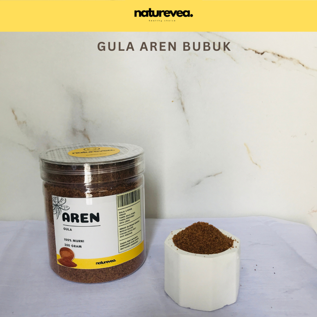

Gula aren bubuk gula semut PREMIUM 350 gram low kalori rendah glikemik asli nira murni