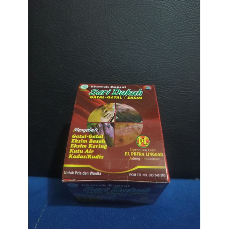 

Kapsul sari dukuh gatal gatal & eksim harga per box