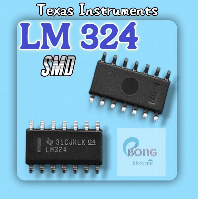 IC LM324 SMD Texas Instruments