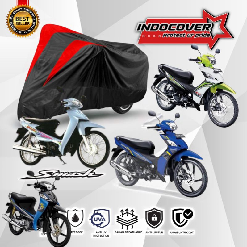 Covermotor suzuki smash Sarung motor suzuki smash r Tutup motor suzuki smash sr pelindung motor suzu