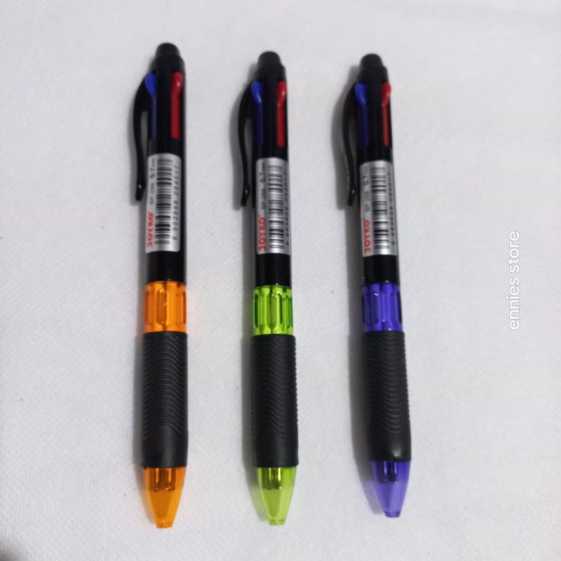 

Pulpen Ballpoint Joyco Quaco BP 288 Pena 4 Warna