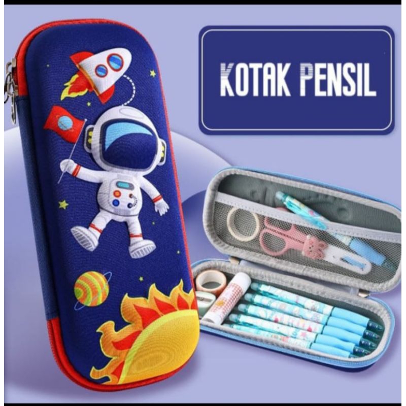 

Kotak pensil 3D Timbul Anti pecah