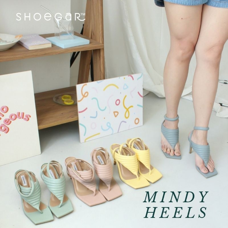 SHOEGAR - Mindy Heels Hak Tinggi 8cm Sepatu Wanita