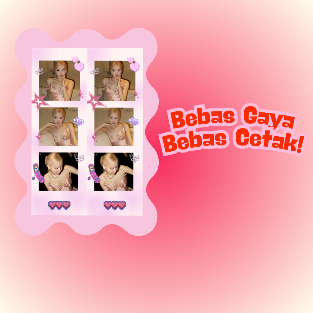 Cetak Foto photobooth frame