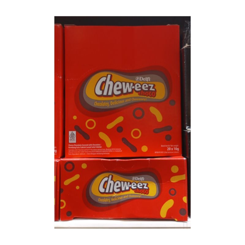 

DELFI CHEW-EEZ CHOCO ISI 20 PCS@10GR ISI 3 BOX