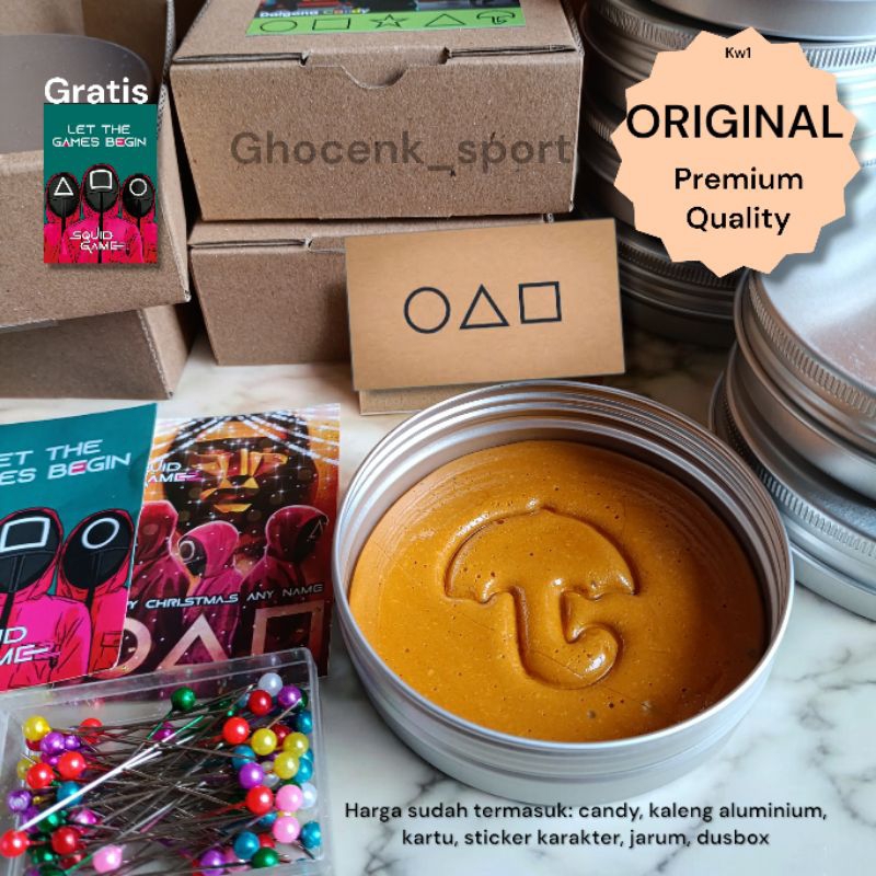 

DALGONA CANDY SQUID GAME || permen dalgona || permen korea