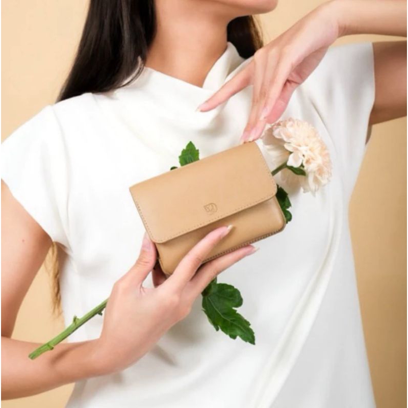 DRENBELLONY - BLOOM DOMPET WANITA KULIT CARD HOLDER