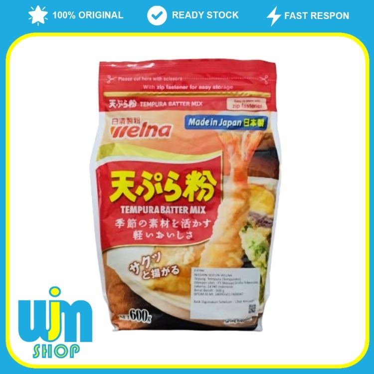 

Tepung Tempura - Nissin Tempurako 450 - 600 Gram