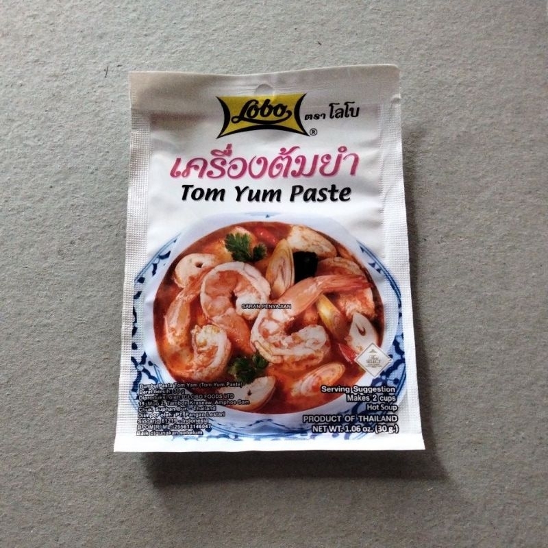 

Lobelen Tom Yum Paste