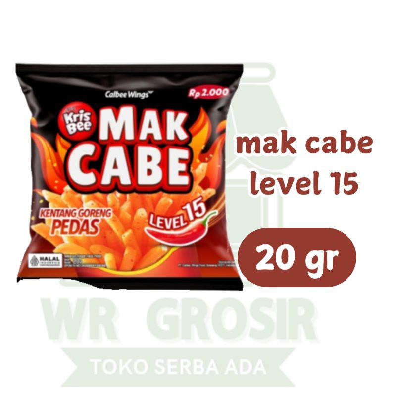 

Kris Bee Mak Cabe Level 15 20 gr(renteng)