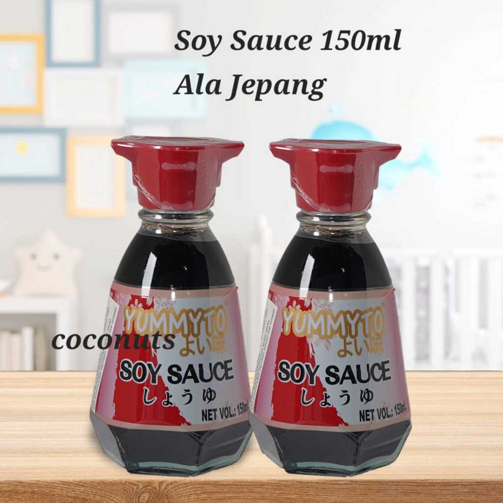 

Yummyto Soy Sauce / Kecap Asin Jepang (150 Ml)