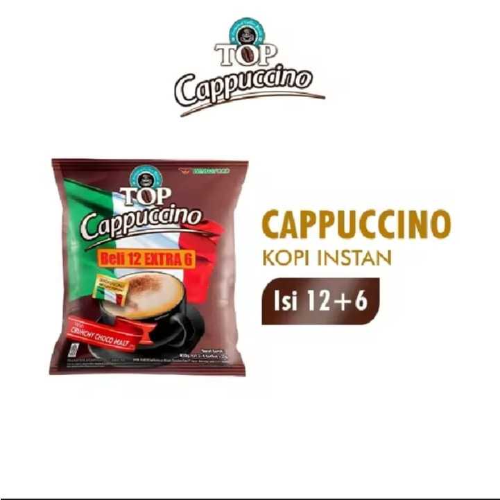 

TOP Coffee Kopi Cappucino Bag 25gr Bag 10