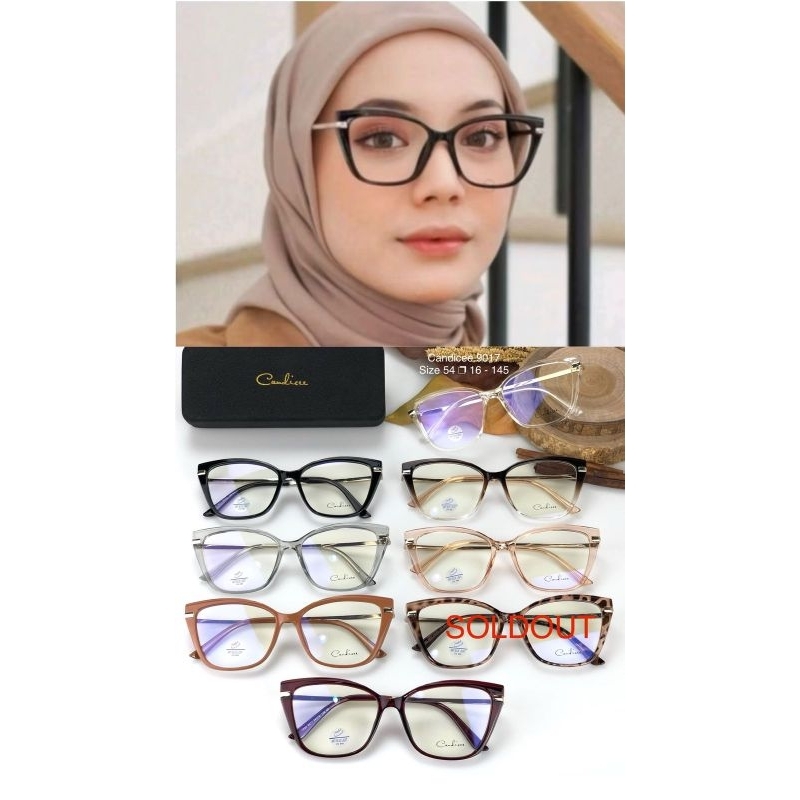 Kacamata Frame Wanita Cat Eye CN 9017