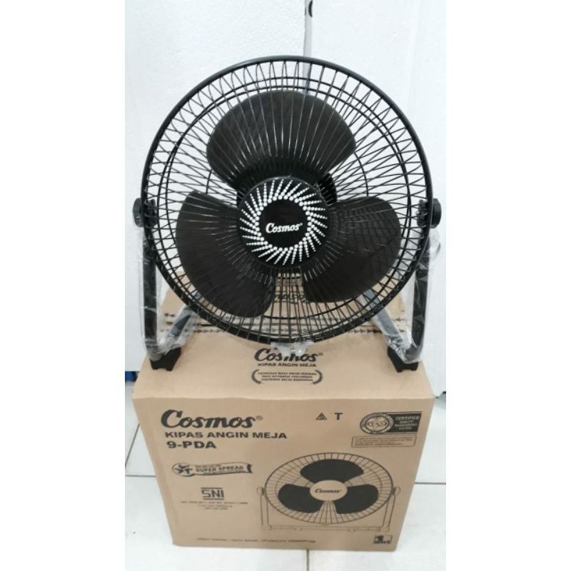 Cosmos 9pda Desk Fan 9" Inch Kipas Angin Meja Duduk Besi 9 Pda
