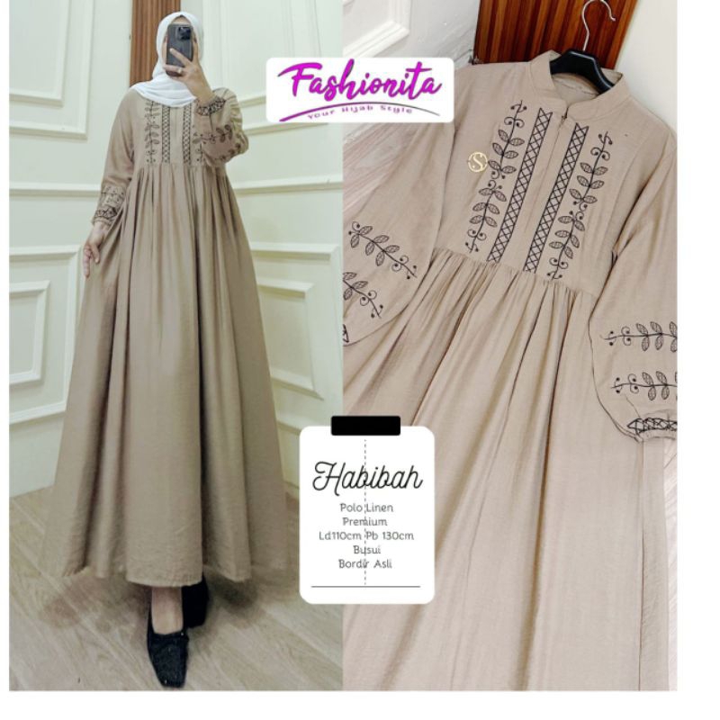 gamis wanita habibah