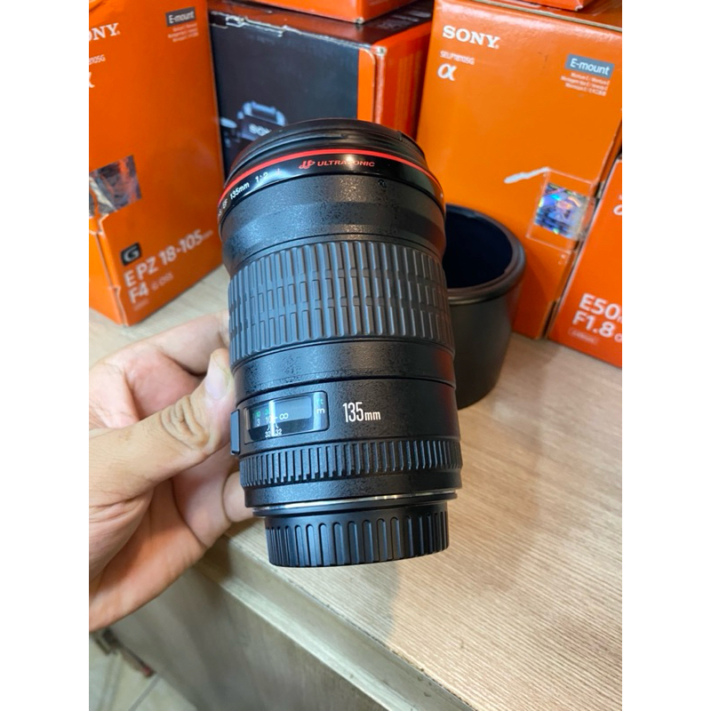 LENSA CANON 135MM F2 LENSA CANON BOKEH CANON