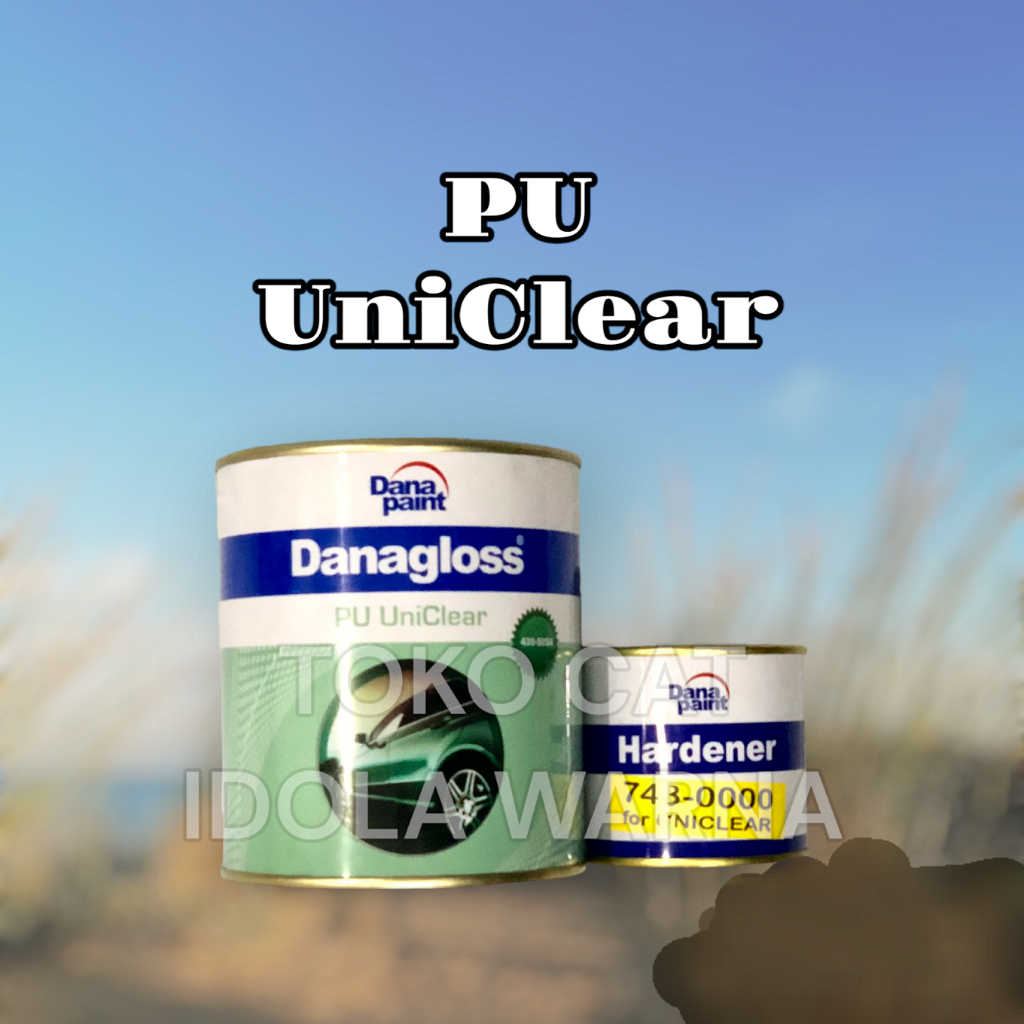 Clear/Pernis Danagloss/Dana Paint PU UniClear + Hardener - 1 Liter/set