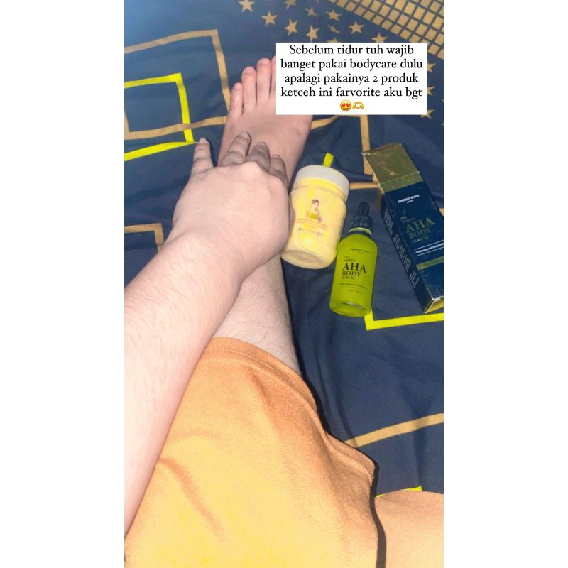 paket combo terbaik Pemutih badan (hb thailand+serum AHA)