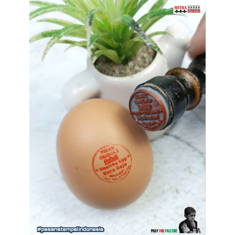 

Stempel telur anti luntur